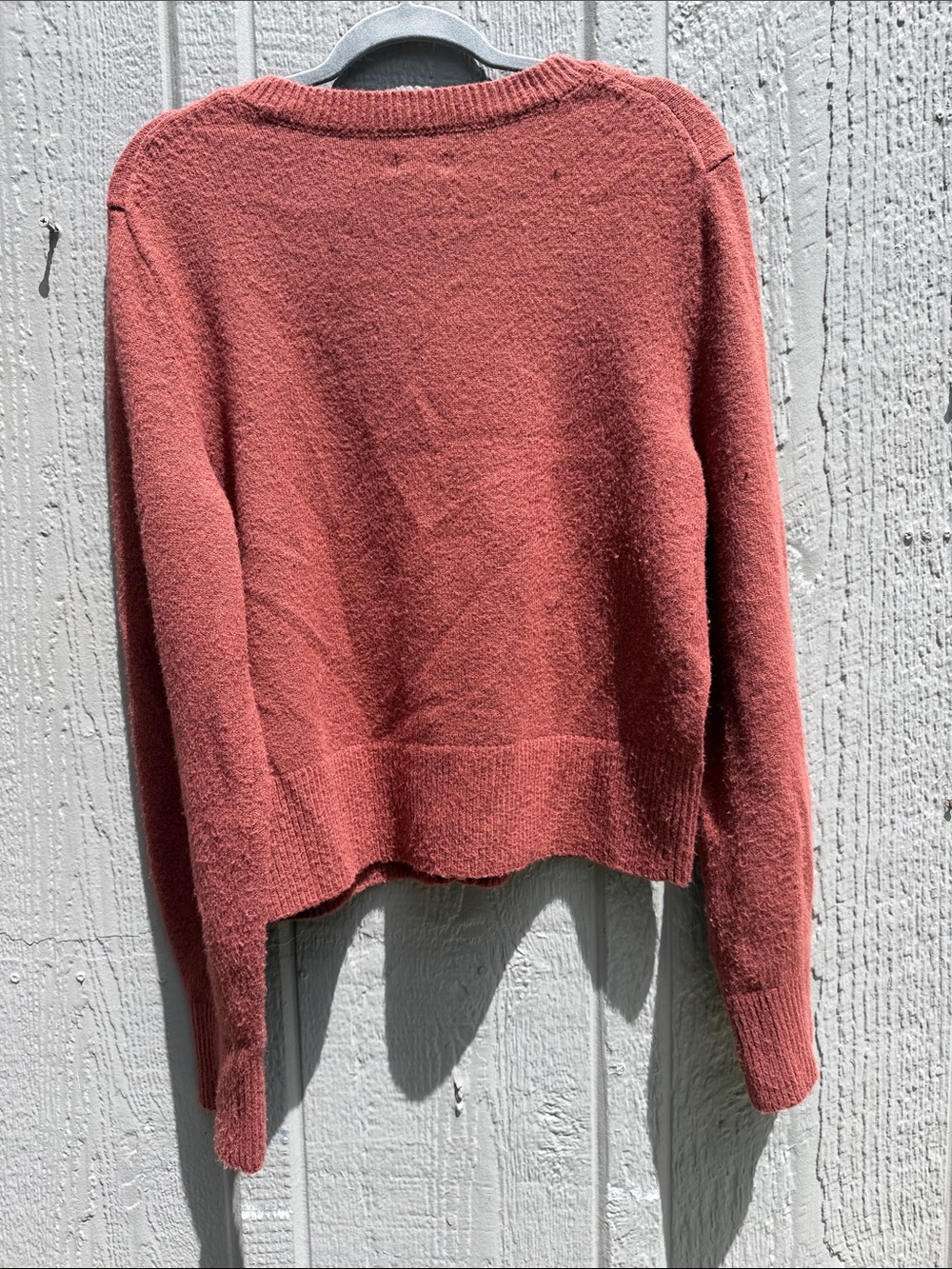 Aerie Cozy Button-Up Cardigan Wool Blend Sweater Size: XL - Picture 4 of 6